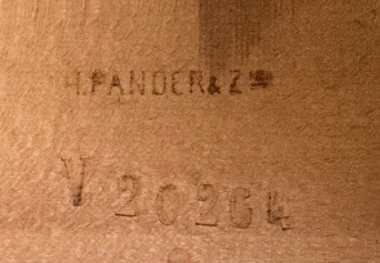 Hendrik Wouda Art Deco Modernist Extending Dining Room Table for Pander, 1924